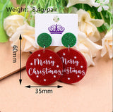 Merry Christmas Earrings